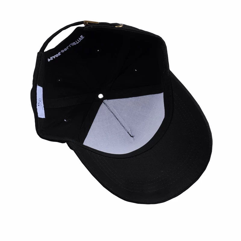 3D Embroidery Baseball Cap with Metal Buckle