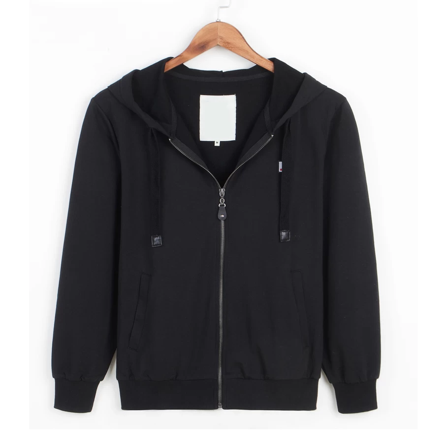 Plain slim fit blank zip up hoodies, wholesale men zip sweatshirts, sweatshirts hoodies custom supplier