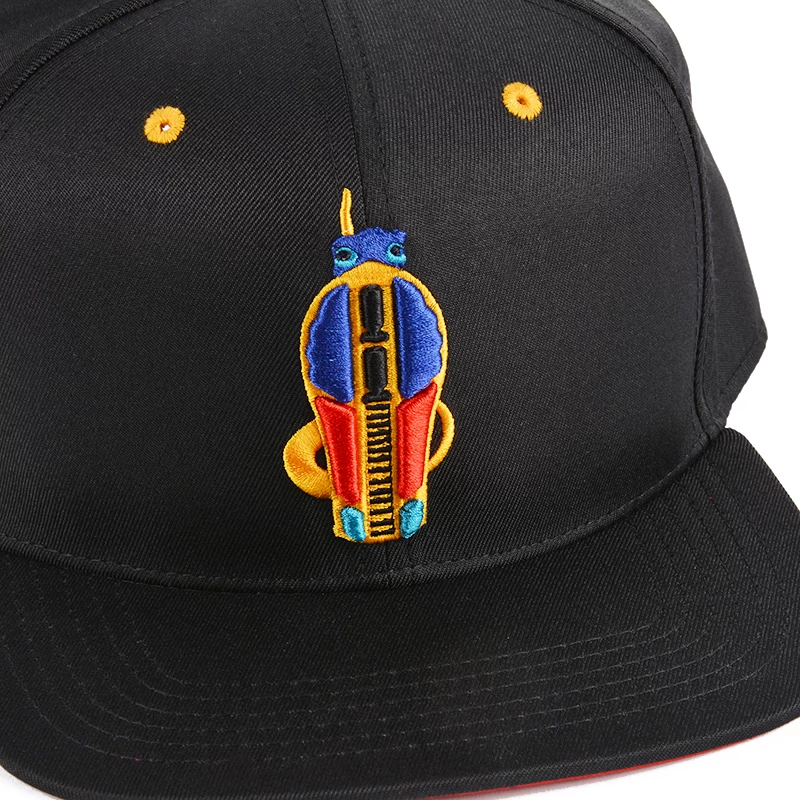 black flat brim snapback caps on sale, embroidery snapback caps china custom, design logo custom snapback caps