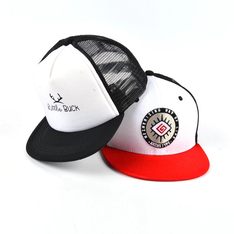 embroidery baby trucker hats manufacturer china