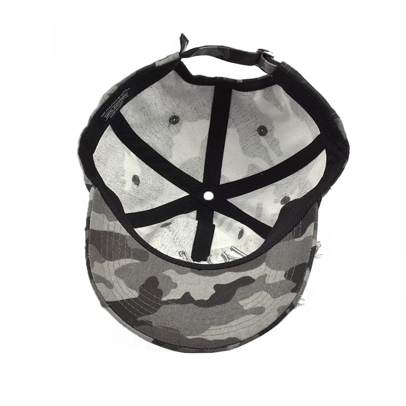 3d embroidery camo dad hat