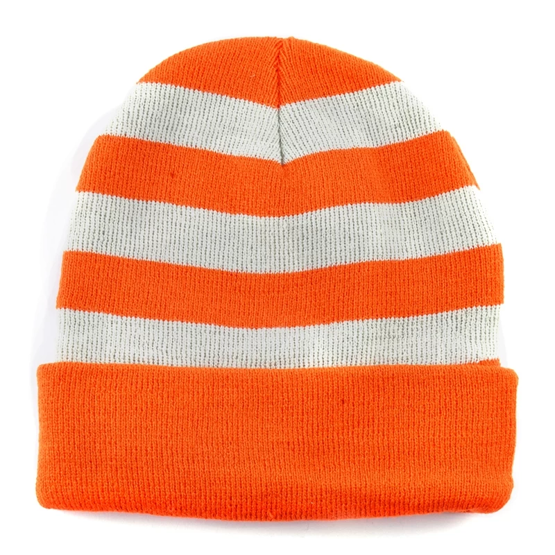 Custom Jacquard High Quality Embroidery POM POM Beanie