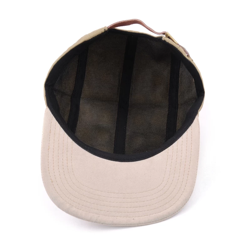 5 panels hat without logo  