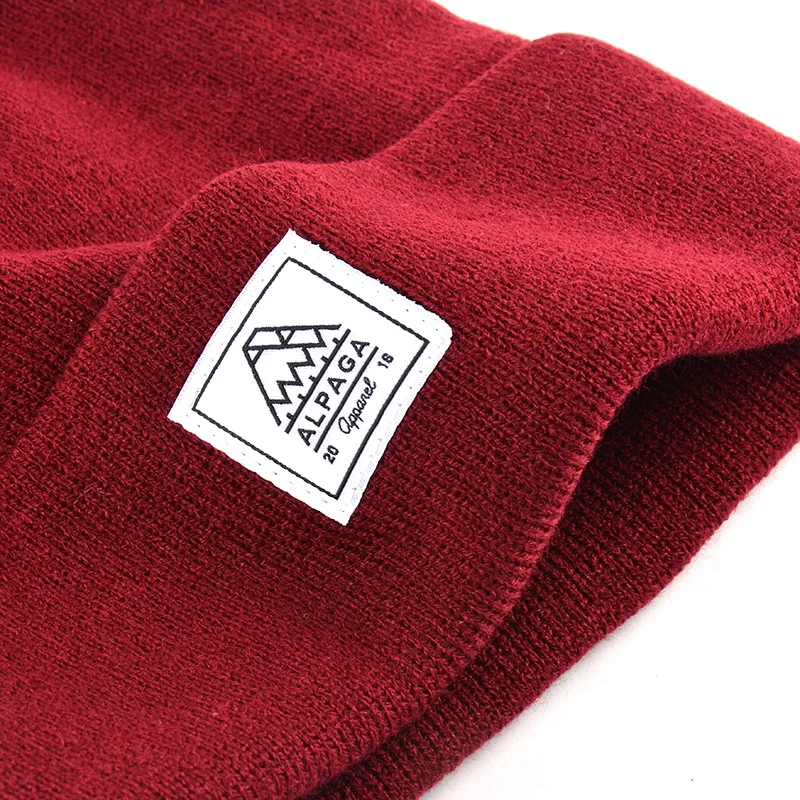 Warm Winter Wool Beanie with Custom Logo