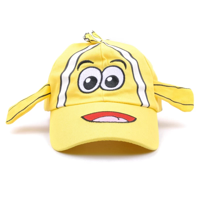 embroidery logo baby baseball cap, baby cartoon baseball cap, high quality baby hat supplier china 