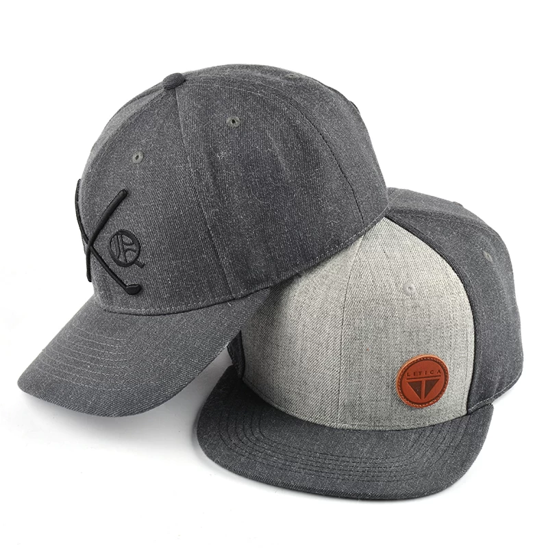 acrylic wool snapback hat, custom snapback cap