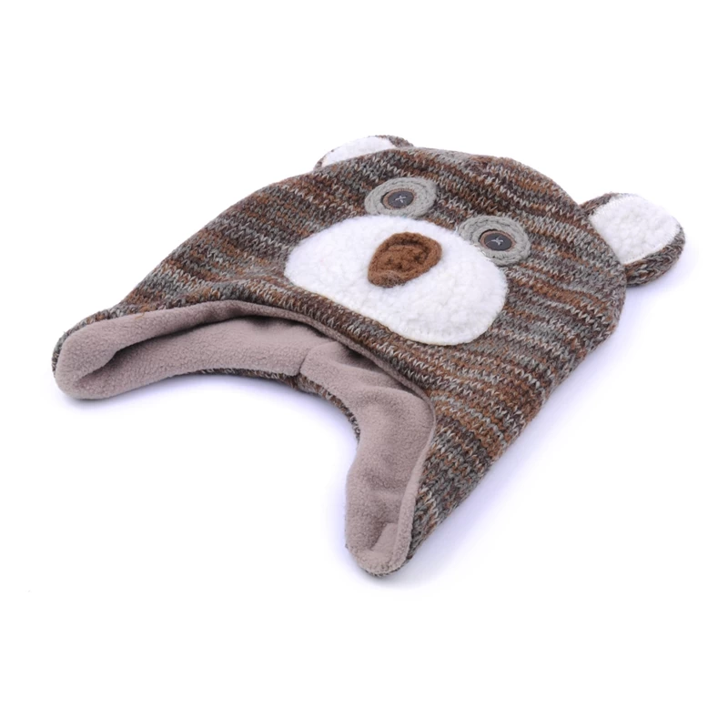 animal beanie hat knitting pattern