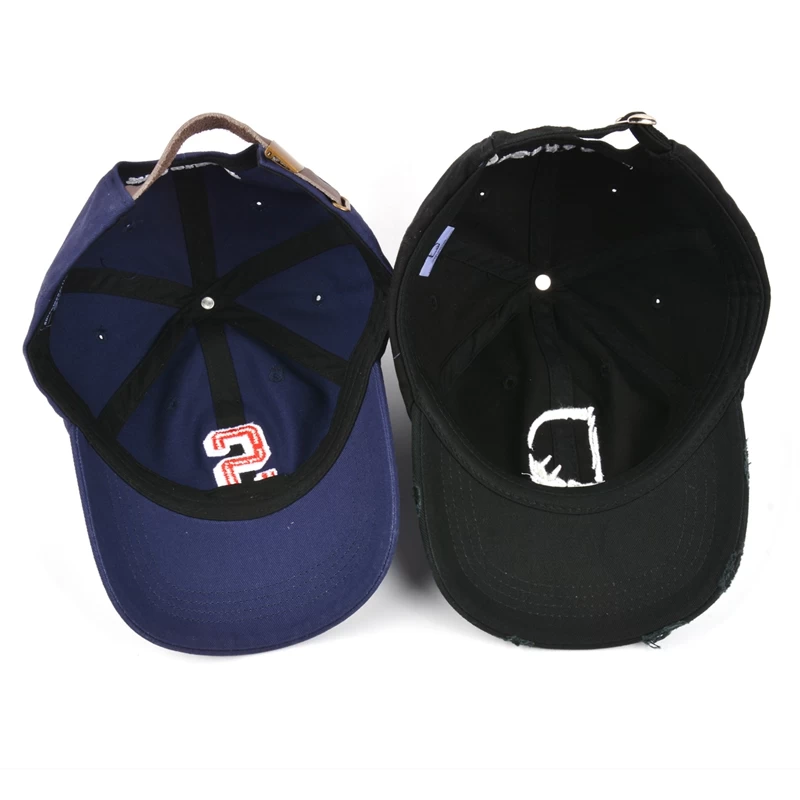 plain letters logo dad hat, baseball cap factory china, China hat factory