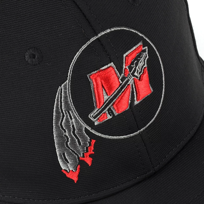 flat embroidery baseball cap, black flexfit baseball cap, china cap and hat wholesales