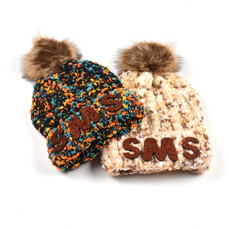 woman fashion towel embroidery beanie hat