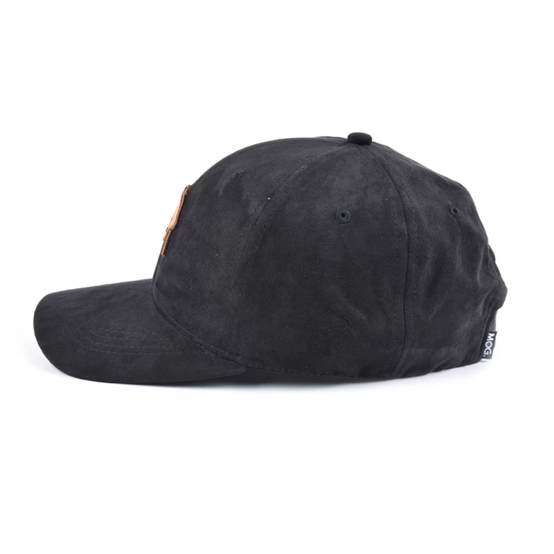 black suede baseball hats, embroidery baseball hats custom logo, custom caps supplier china 