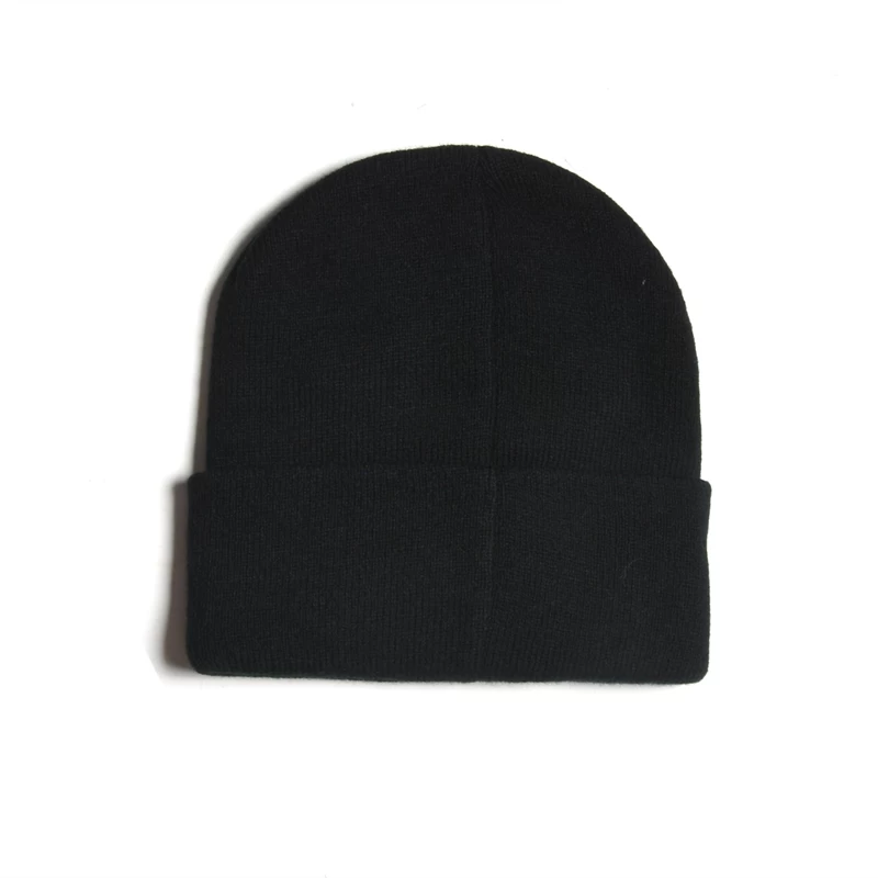 mens slouchy black beanie, cool beanies for guys, custom winter hats with logo