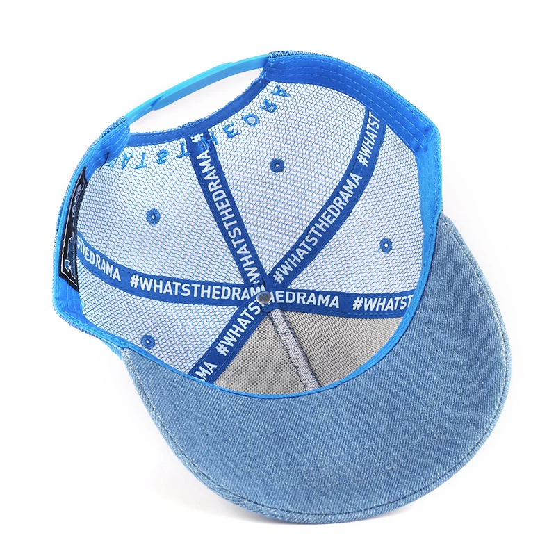 3d embroidery 5 panels trucker caps