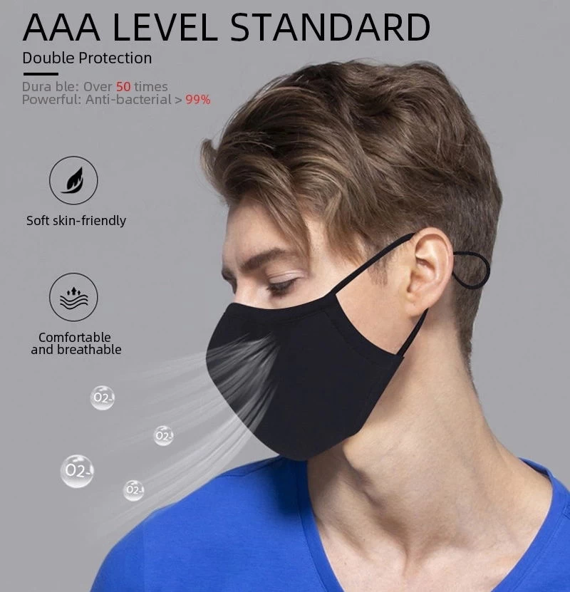 Anti Pollution Face Mask Military Grade Smoke Exhaust Gas Smog for Outdoor  Sport
