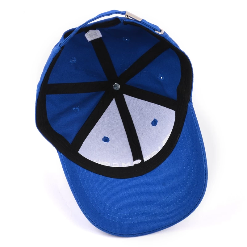 plain embroidery logo blue baseball golf caps, high quality hat supplier, china mens hat suppliers