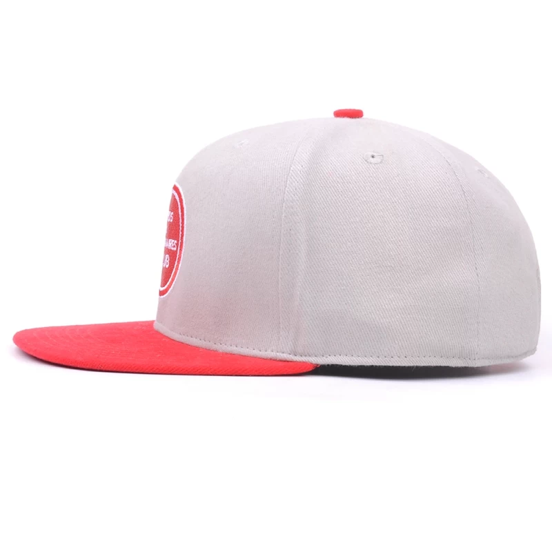 Embroidered Snapback Hat with Fashion Design