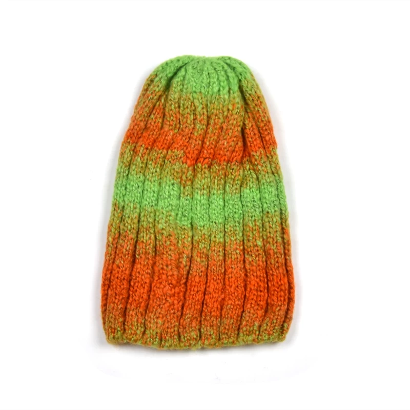 Multicolor winter beanies hats, plain blank knit caps, knit beanie pattern free