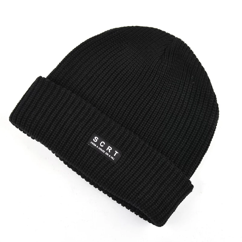 100% cotton beanie  hat sport beanie