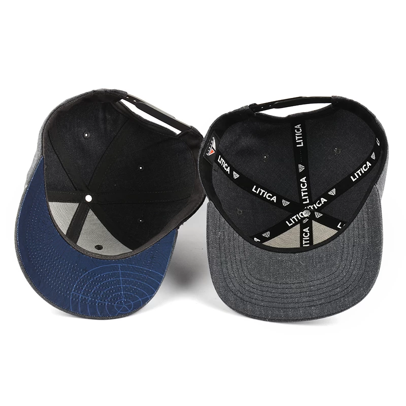 acrylic wool snapback hat, flat brim snapback hats 