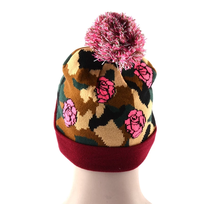 pom pom knitted hats beanies
