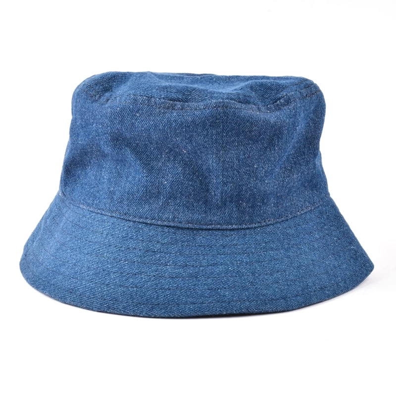 denim baby bucket hat, embroidery baby bucket hat custom