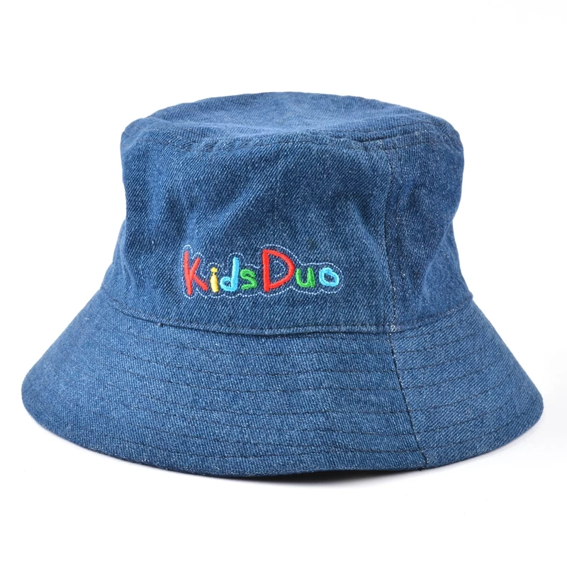 plain embroidery bucket hats custom