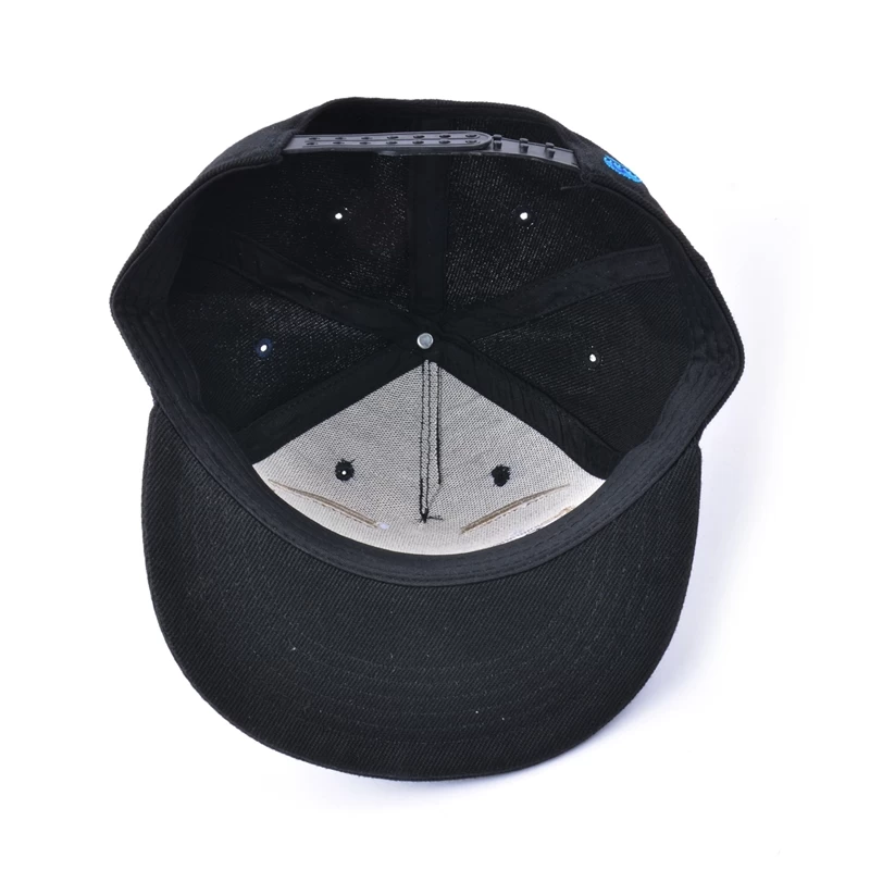 5 panels black snapback hats, design your own snapback cap china, china cap and hat wholesales