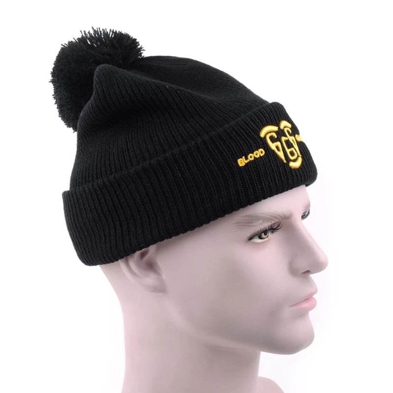 jacquard knitted hats, knitted beanie with top ball supplier, beanie knitted hat wholesales