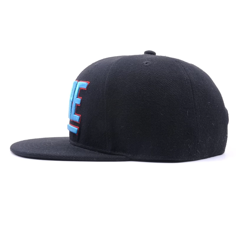 100% Acylic  Embroidered Customize Snapback Hats Wholesale