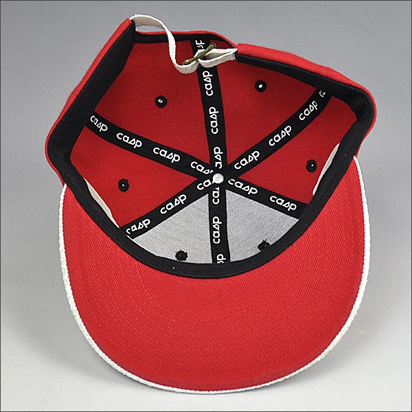 100% acrylic snakskin brim custom 3d embroidered snapback hats