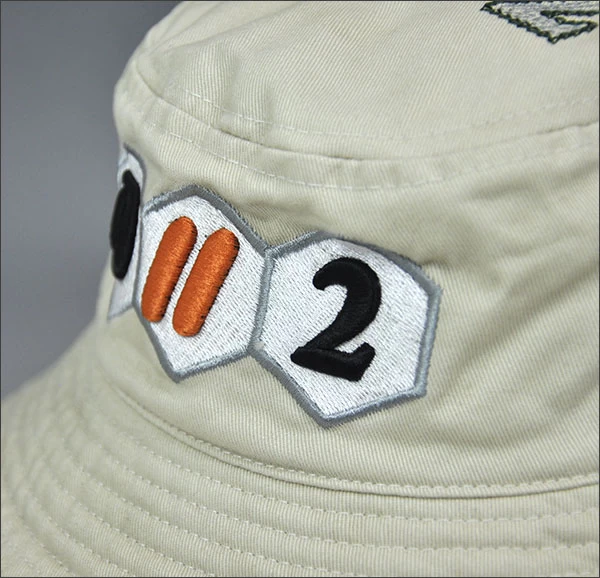 2013 3D embroidery bucket hats with adjustable string