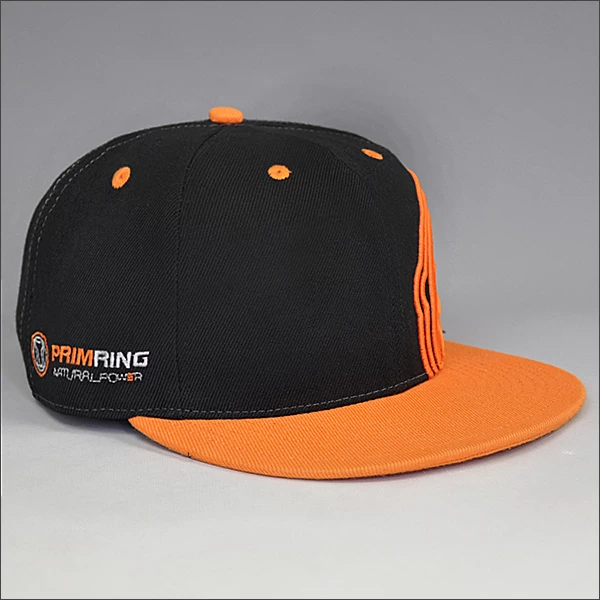 2013 fashion custom snapback hat flat brim baseball cap