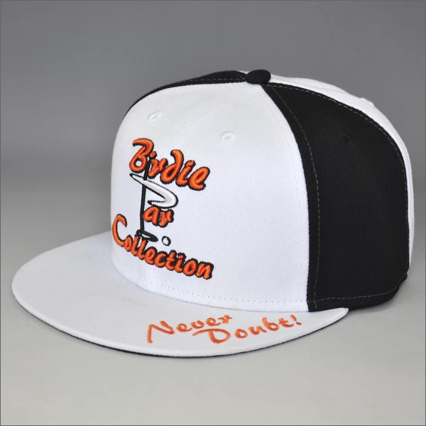 2013 fashionable flatbill embroidered hats