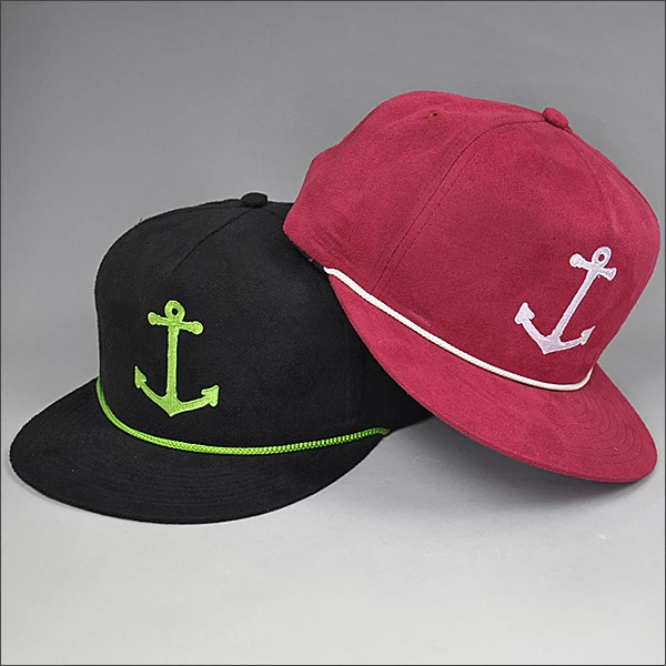 2013 new suede embroidery logo snap back hats