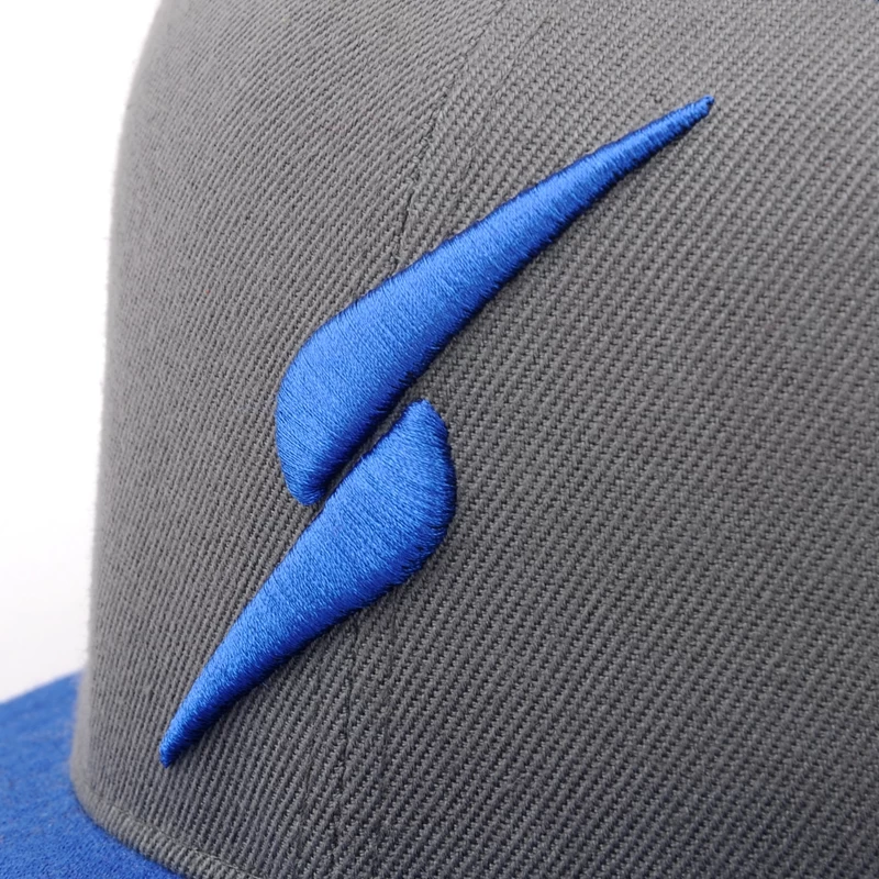 3d Embroidery Two Tone Basketball hats and caps custom snapback