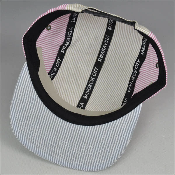 5 panel custom snapback hat