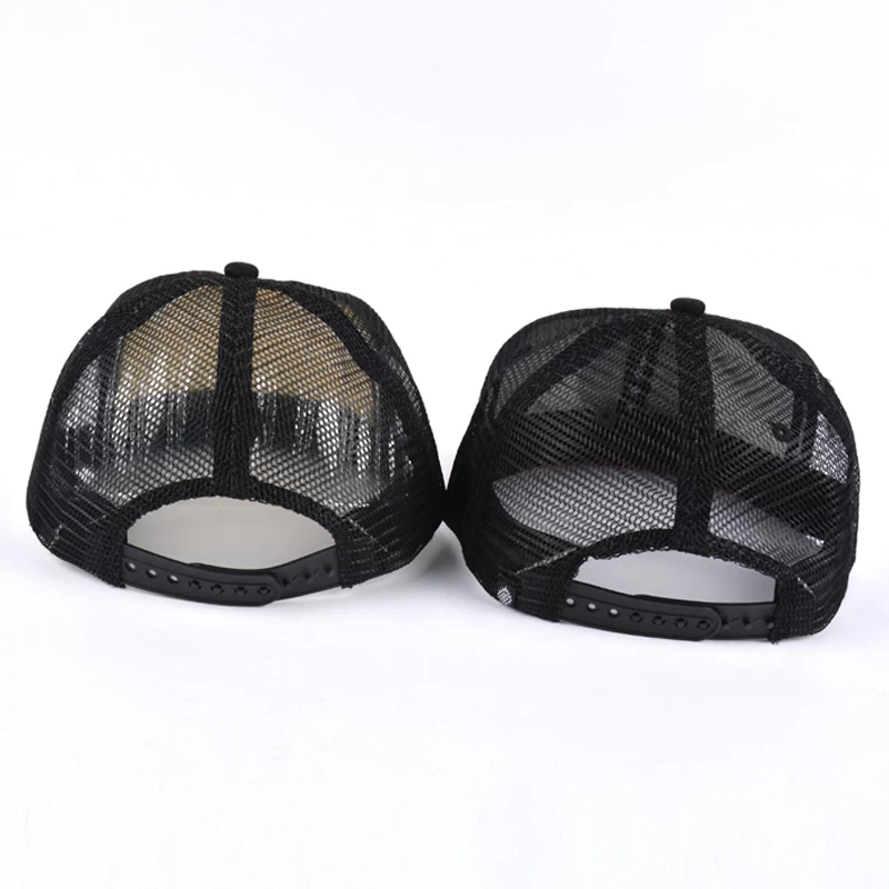 5 Platten Stickerei Logo Design Baby Trucker Caps Hersteller China