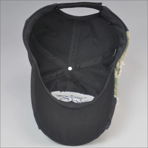 6 panel cotton baseball cap hat for sale