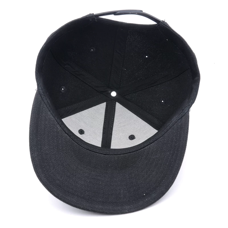 6-panel hat snapback hat design template