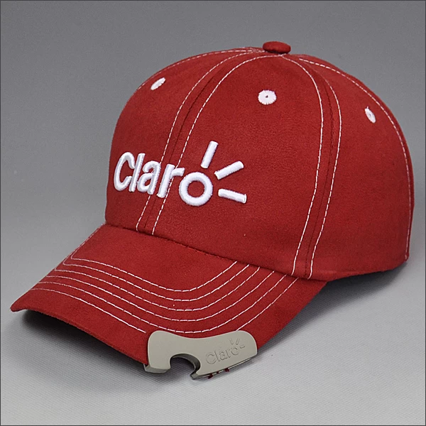 Beer bottle opener hat with 3D embroidery logo