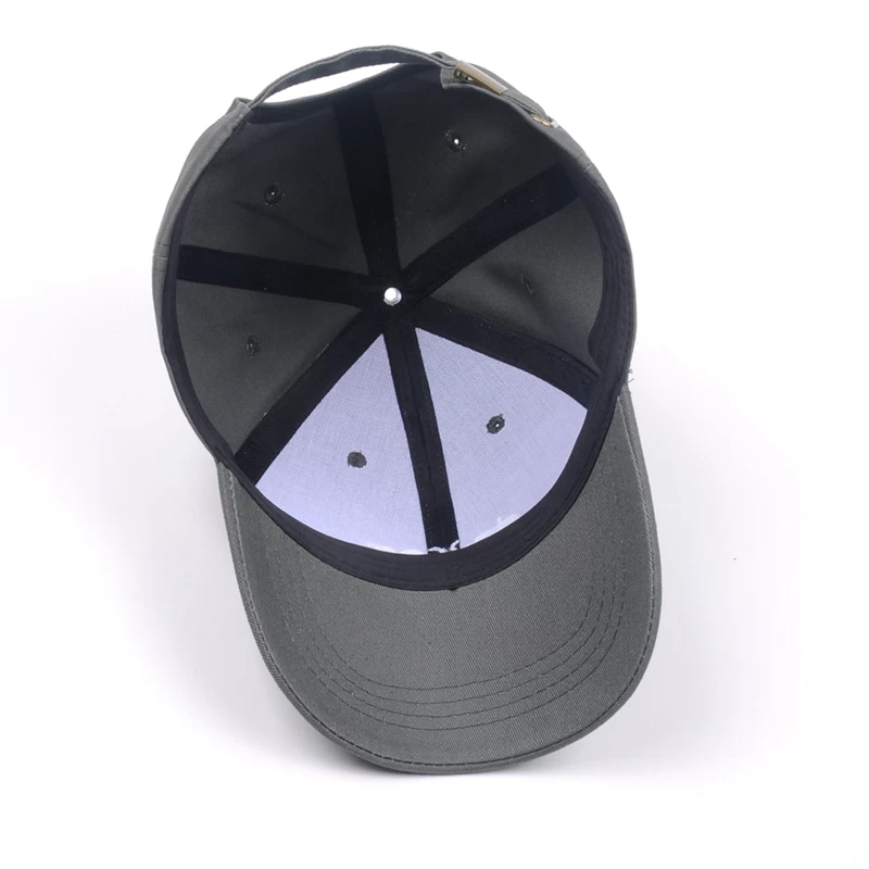 Brushed 100% cotton custom plain blank led cap light/baseball cap