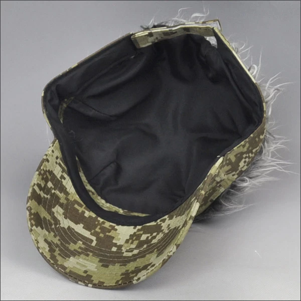 Camo hairpiece sun visor wholesale