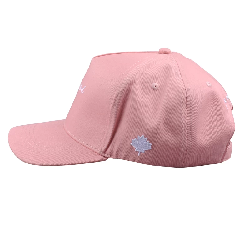 Custom 3D Promotion Embroidery Polo Baseball Cap with Metal Buckle