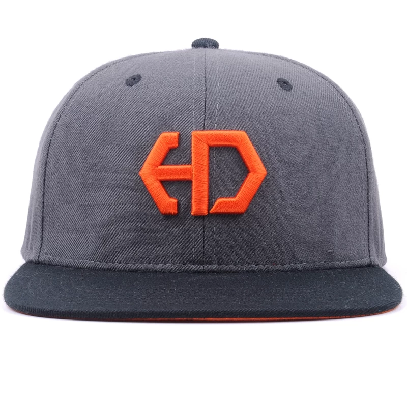 Custom Fashion Design Plastic Acrylic Snapback Caps With Different Color
