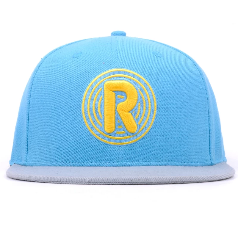 Custom Snapback Cap with Embroidery and Cotton Fabric