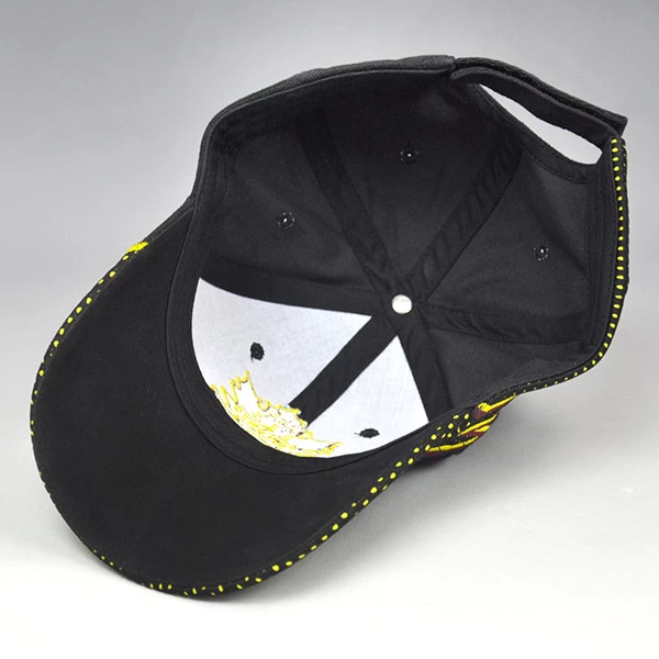 Custom baseball cap embroidery