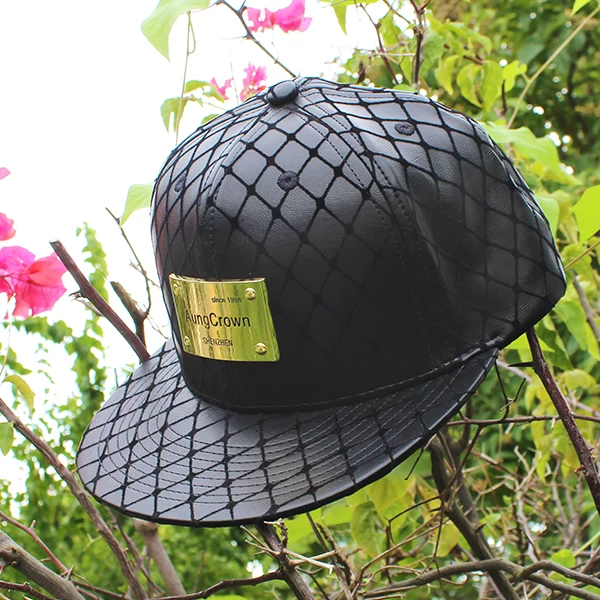 Custom black snapback caps/hats