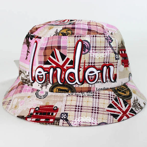Custom funny bucket hat with 3d embroidery