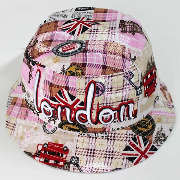 Custom funny bucket hat with 3d embroidery