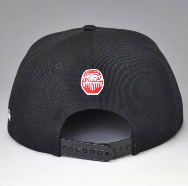 Design Your Own 6 Panel Flat Brim Embroidery Snapback Hats